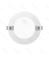 Outlet: Aigostar 9W LED indbygningspanel - Hul: Ø11,8 cm, Mål: Ø14,5 cm, 230V