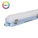 150cm 60W armatur HiCRI, Gennemfortrådet - IP65, RA90, flicker fri