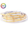 5m 6,5W/m Dot-free COB-LED strip RA95 - 24V DC, 3000K, IP20, 320 LED/m, 5 års garanti