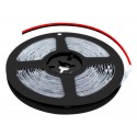 Blå 450 nm 10W/m 24V LED strip - 5m, IP20, 120 LED pr. meter