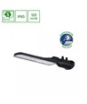 Streetos Slim 30W - Neutral hvid, 230V, 140/85°, IP65, 423x109x76mm, sort, Spectrum.