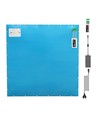 60x60 Zigbee RGB+CCT LED panel, 36W - Højde:13mm, Hvid kant