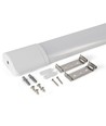 120cm 30W CCT justerbar LED armatur, Gennemfortrådet - Kan seriekobles
