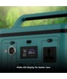 Powerstation 500W - 568Wh, med strømudtag, 1x 230V AC output
