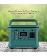 Powerstation 500W - 568Wh, med strømudtag, 1x 230V AC output
