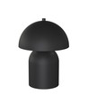 Mush LN2 Sort bordlampe - Ø18 cm, G9, 230V, uden lyskilde