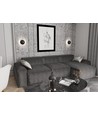 Mush LN2 Sort bordlampe - Ø18 cm, G9, 230V, uden lyskilde
