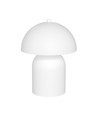 Mush LN2 Hvid bordlampe - Ø18 cm, G9, 230V, uden lyskilde