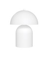 Mush LN2 Hvid bordlampe - Ø18 cm, G9, 230V, uden lyskilde