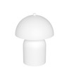 Mush LN2 Hvid bordlampe - Ø18 cm, G9, 230V, uden lyskilde