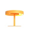 Nemo LN2 Orange bordlampe - Ø20 cm, G9, 230V, uden lyskilde
