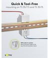 30W / 12V DC DIN skinne strømforsyning - 2.5A