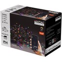 9 m. Smart Home multicolor LED julelyskæde - Tuya/Smart Life, 120 LED, memory funktion, IP44 udendørs, 230V