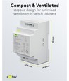 60W / 24V DC DIN skinne strømforsyning - 2.5A