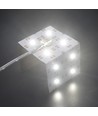 25x25 foldbar LED ark RA94 - 12W, IP20, 24V