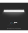 12W LED Skinnespot - Magnetisk Smart, 3i1, Sort Hus.