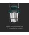 3W + 5W - Flamme Arbejds-Camping Genopladelig Lampe, Dæmpbar, IP44