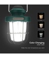 3W + 5W - Flamme Arbejds-Camping Genopladelig Lampe, Dæmpbar, IP44