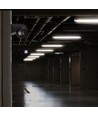 PIR vægsensor med bevægeligt hoved, IP44 - 180 grader, 12m rækkevidde, sort, udendørs og indendørs