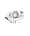 7W RA96 CCT + DimToWarm indbygningsspot til isolering - dæmpbar, Hul: Ø6,8 cm, Mål: Ø9,3 cm