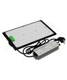 Quantum vækstlampe 120W - Inkl. ophæng, fuldt spektrum, uden blæser, justerbar lysstyrke, flicker free, IP65