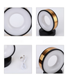 Cirkel RGBIC lampe - 18x15cm, Bluetooth, 5V USB