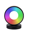 Cirkel RGBIC lampe - 18x15cm, Bluetooth, 5V USB