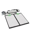 Quantum vækstlampe 240W - Inkl. ophæng, fuldt spektrum, uden blæser, justerbar lysstyrke, flicker free, IP65