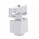 SPS2 Adapter Slim - 3-faset, med stikdåse, hvid, Spectrum.