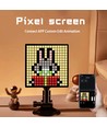 16x16 Pixel Art Display - Bluetooth app, 5V USB, 20x20cm, 10W