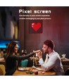 16x16 Pixel Art Display - Bluetooth app, 5V USB, 20x20cm, 10W