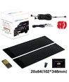 Pixel matrix panel 20x64 - Bluetooth, 5V USB