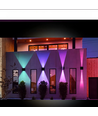 6W CUBIC væglampe - IP65, RGB+CCT, Zigbee, sort, firkantet, op/ned, justerbar, inde / ude, inkl. lyskilde