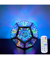 Infinity mirror light - RGBW, 9W, USB tilslutning, inkl. fjernbetjening