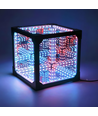 Infinity Cube 10x10 RGBIC - 3D lys effekt, inkl. fjernbetjening, USB tilslutning