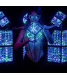 Infinity Cube 15x15 RGBIC - 3D lys effekt, inkl. fjernbetjening, USB tilslutning