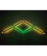 6 stk. Hexa-Light RGBIC komplet sæt - Vægmonteret, Bluetooth app, USB