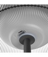 2,5W Lumina Fungi solcelle have/bordlampe, 3,7V - 200lm, IP44, varm hvid, dæmpbar, USB-C opladning