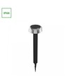 2,5W SOLARA FUNGI LED bordlampe, 3,7V - 200lm, IP44, 2700K, genopladelig, sort