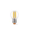E27 6W LED filament kronepære - G45, 806lm, 3000K, 360 grader