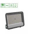 Noctis Max Lysarmatur 100W - Neutral Hvid, 230V, 85°, IP65, 264x218x35 mm, Grå