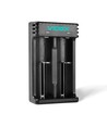 Universal batterioplader til Li-ion / IMR - 2 kanaler, 1000mA, Micro USB, LED indikator