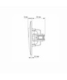 2-polet afbryder - Sort