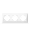 Frame - 3-polet, horisontal, hvid