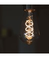 St64 LED-pære 4W E27 - kultråddæmpbar spiral gråtonet / askfarvet ekstra varm hvid, spænding: 230V, lysstyrke: 100,