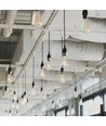 ST64 LED-pære 6W E27 - kultråd, dæmpbar, neutral hvid, 230V, 630lm