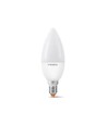 E14 7W LED kertepære - C37, 700lm, 4000K, erstatter 50W