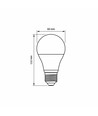A60 LED-pære 10w E27 - kold hvid, 230v, 960lm, forbrug 10w