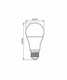 A60 LED-pære 12W E27 - kold hvid, 230V, 1180lm, forbrug 12W