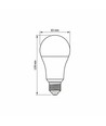 E27 15W LED pære - A65, 1520lm, 3000K, flicker free